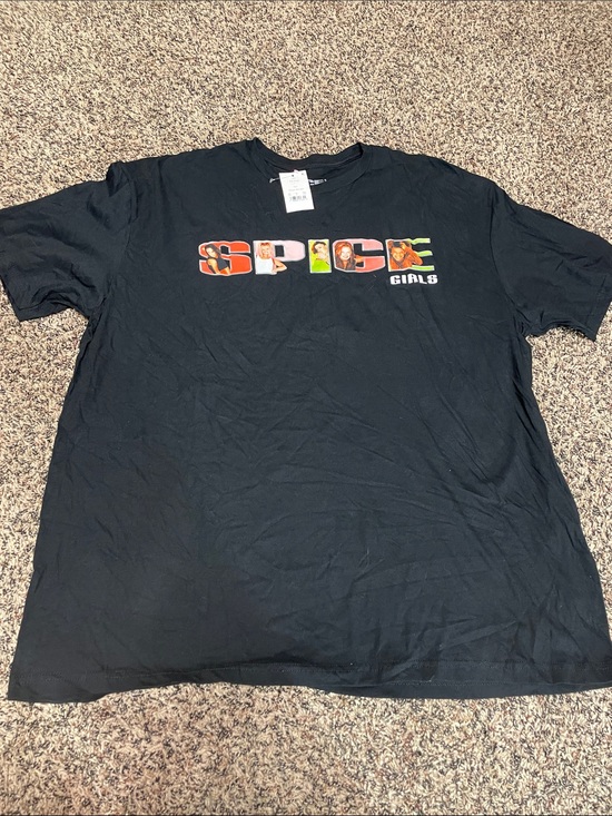 Spice Girls Tops - Y2K Black Spice Girls Graphic Tee Unisex Various Sizes  NWT